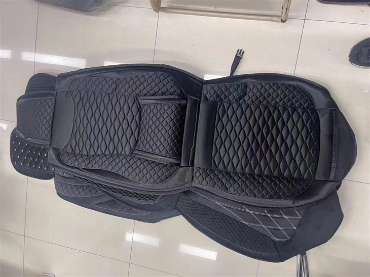 Plush Seat Cushions Waist Support Universal Conjoined Car Cushions