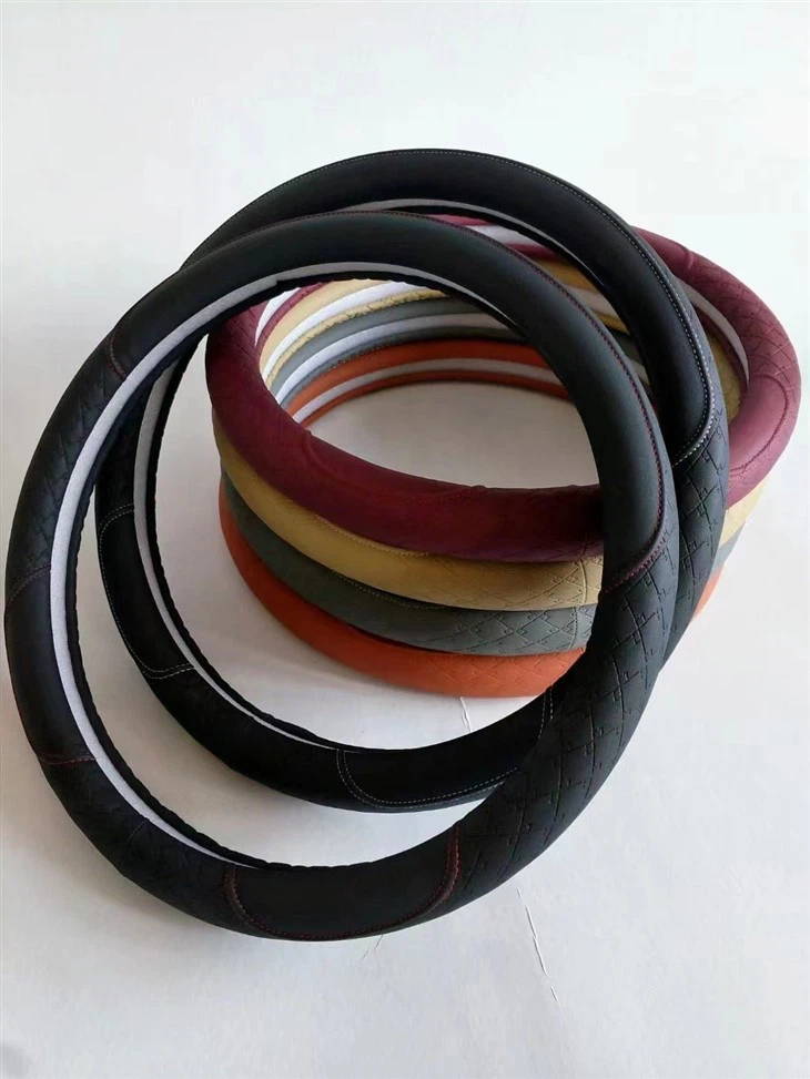Universal Steering Wheel Cover Patchwork Handle Wheel Cover